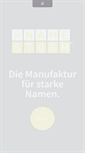 Mobile Screenshot of namestorm.de